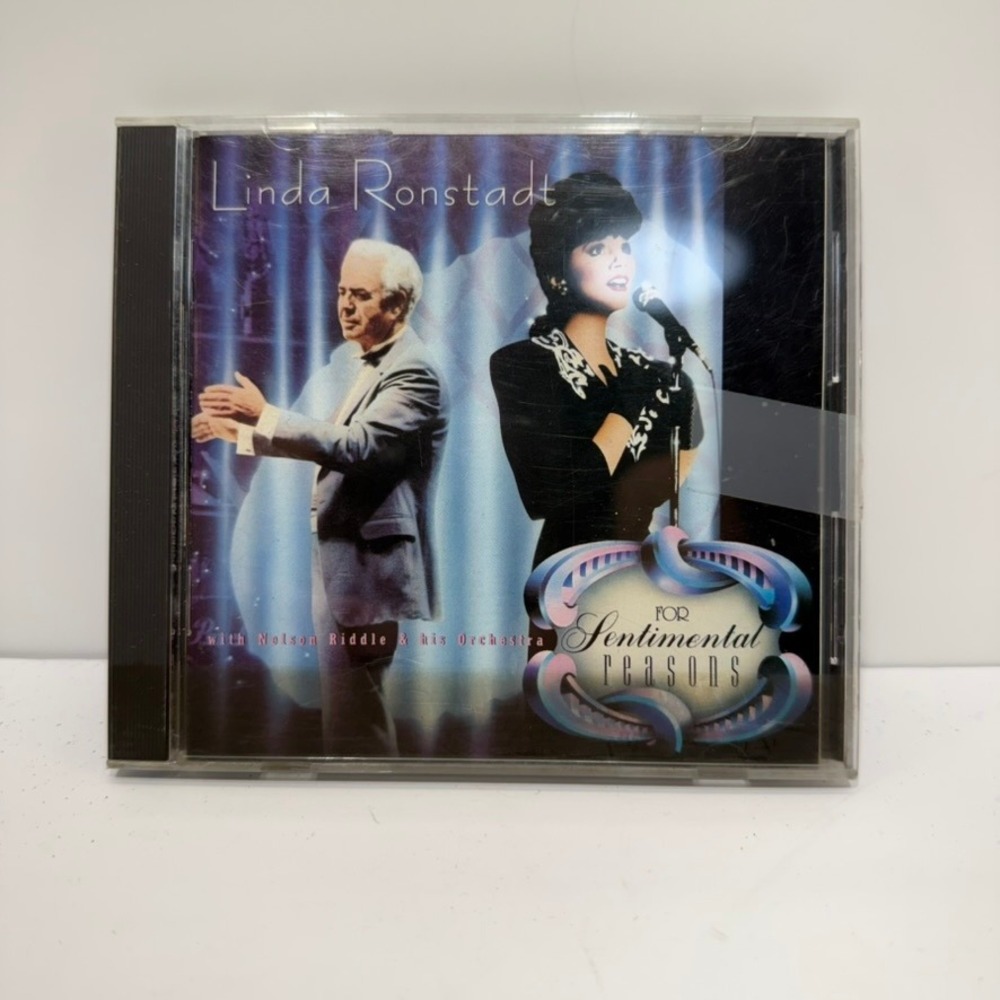 Linda Ronstadt For Sentimental Reasons CD Nelson Riddle Orchestra 1986 60474-2
